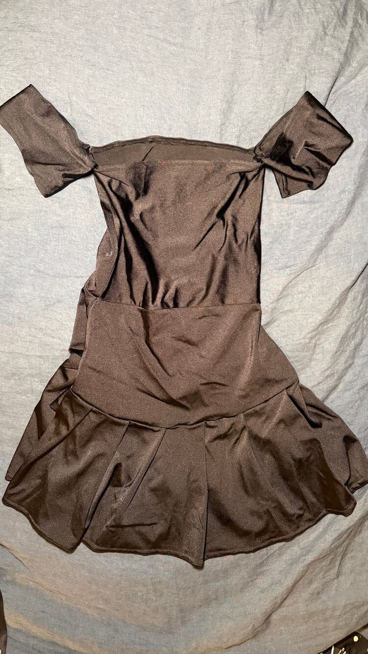 Soulan Zee Black Mini Dress Size Small